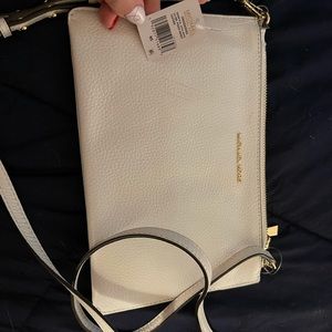 NWT white Michael Kors crossbody bag